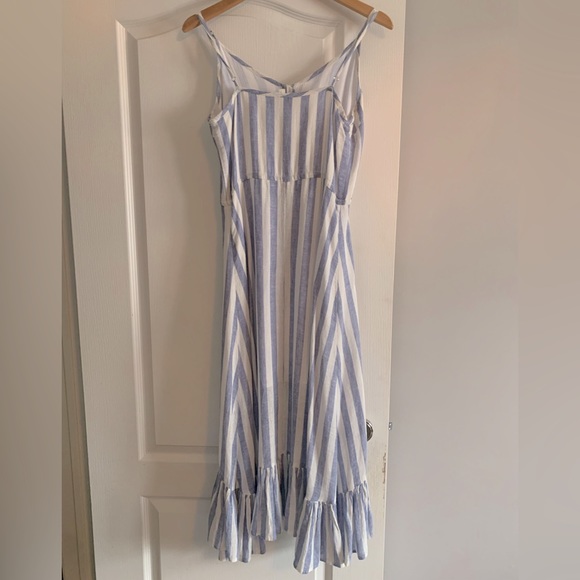 Rails stripe linen dress size xs - Picture 3 of 4